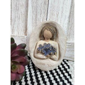 $14 Lovely Willowtree “thank you” trinket box